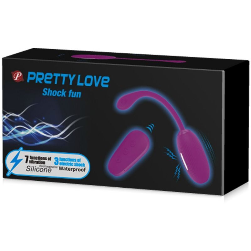 Uovo Vibrante con Elettrostimolazione Pretty Love Shock Fun