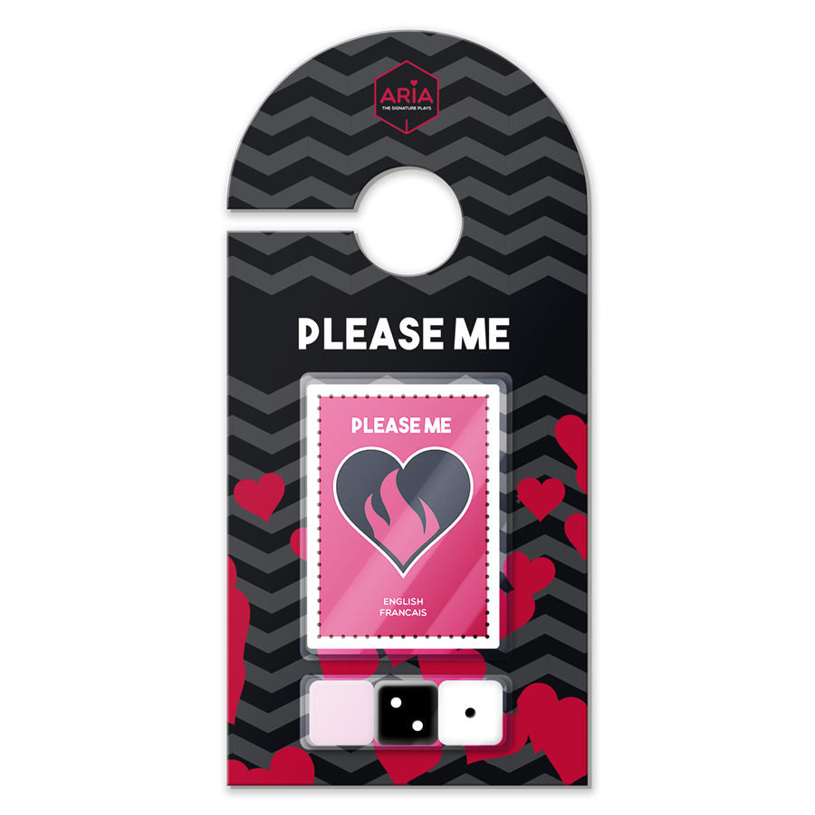Gioco Erotico di Coppia Aria Please Me Play XXX — Dadi e Carte