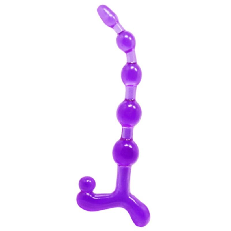 Palline Anali Flessibili Baile Twist — TPR Lilla