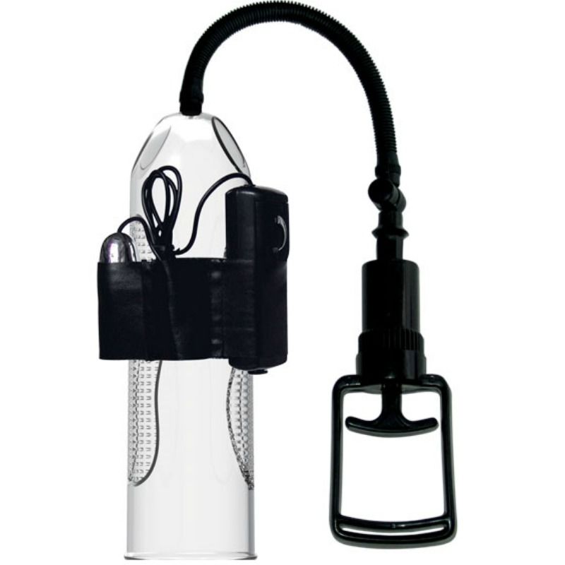 Pompa Pene Vibrante Pretty Love Male — Trasparente con Scala