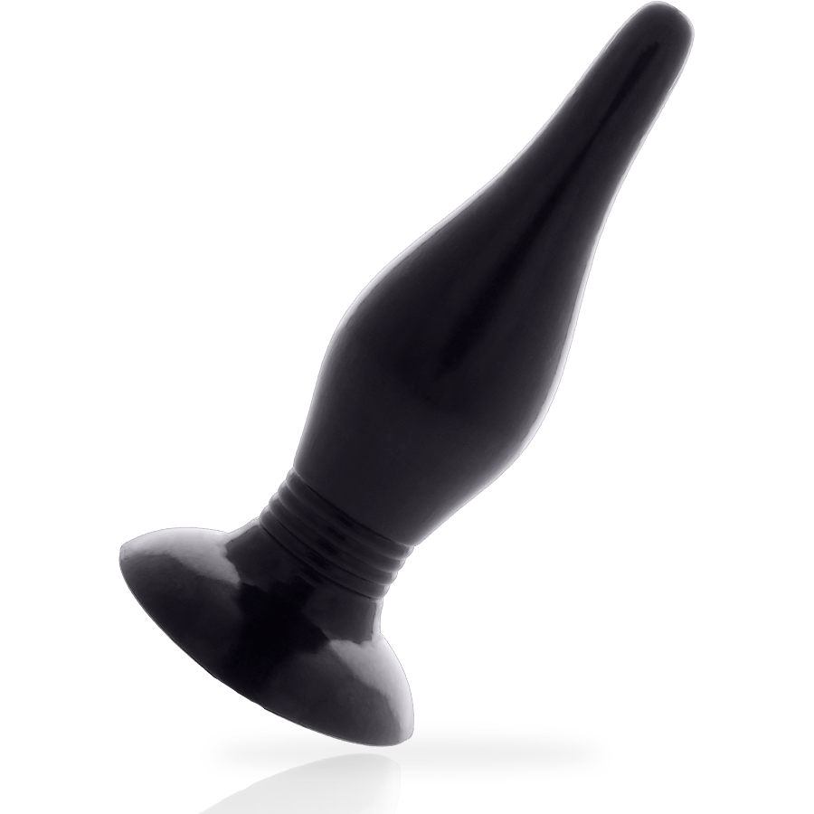 Plug Anale Addicted Toys — TPR, 14.5 cm, Nero