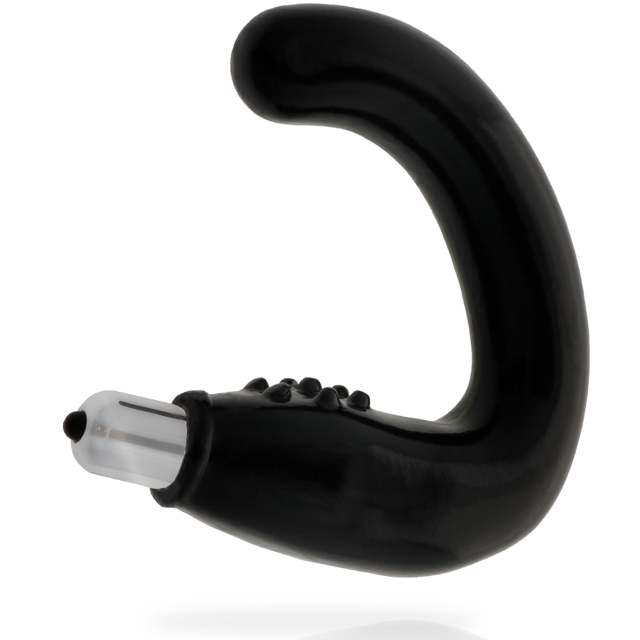 Massaggiatore Prostatico Addicted Toys — TPR, Nero