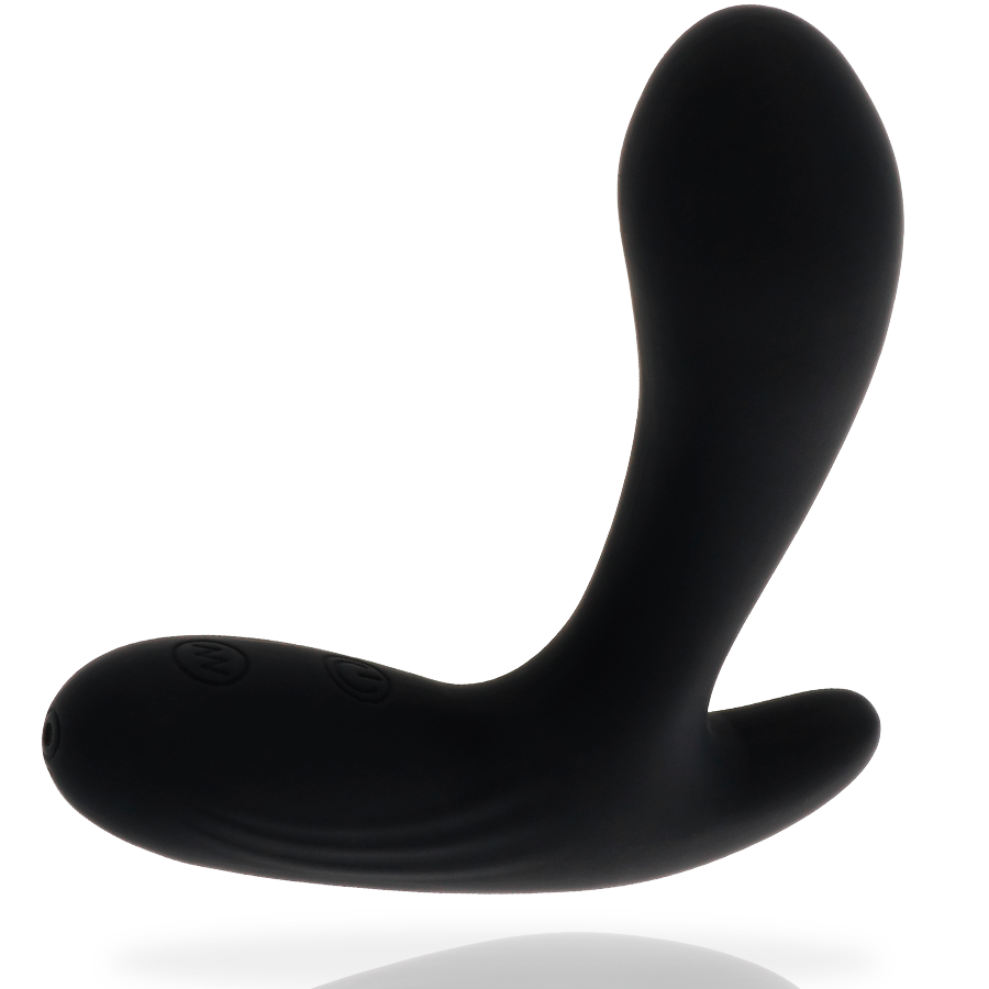 Massaggiatore Prostatico Vibrante Addicted Toys — Silicone, Nero