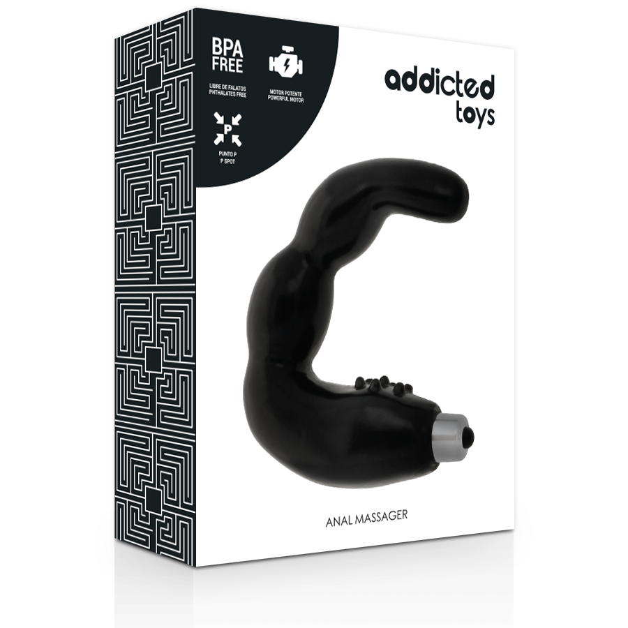 Massaggiatore Prostatico Vibrante Addicted Toys — TPR