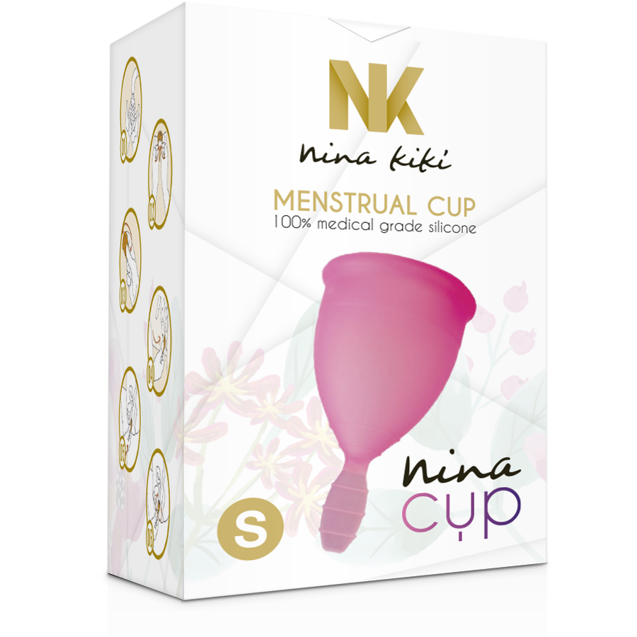 Coppa Mestruale in Silicone Nina Kikí Nina Cup — Taglia S