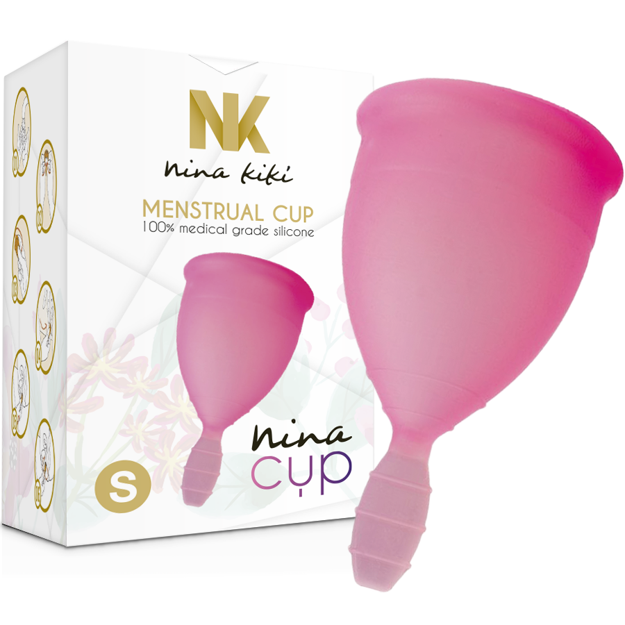 Coppa Mestruale in Silicone Nina Kikí Nina Cup — Taglia S