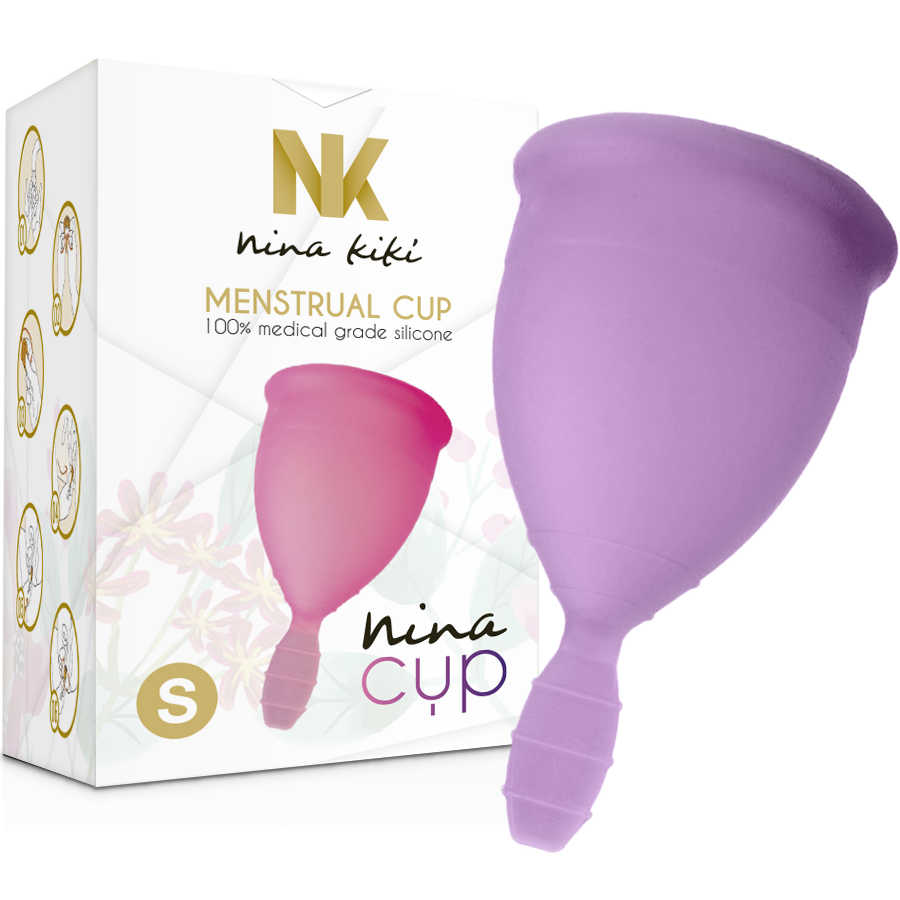 Coppa Mestruale in Silicone Nina Kikí Nina Cup — Taglia S