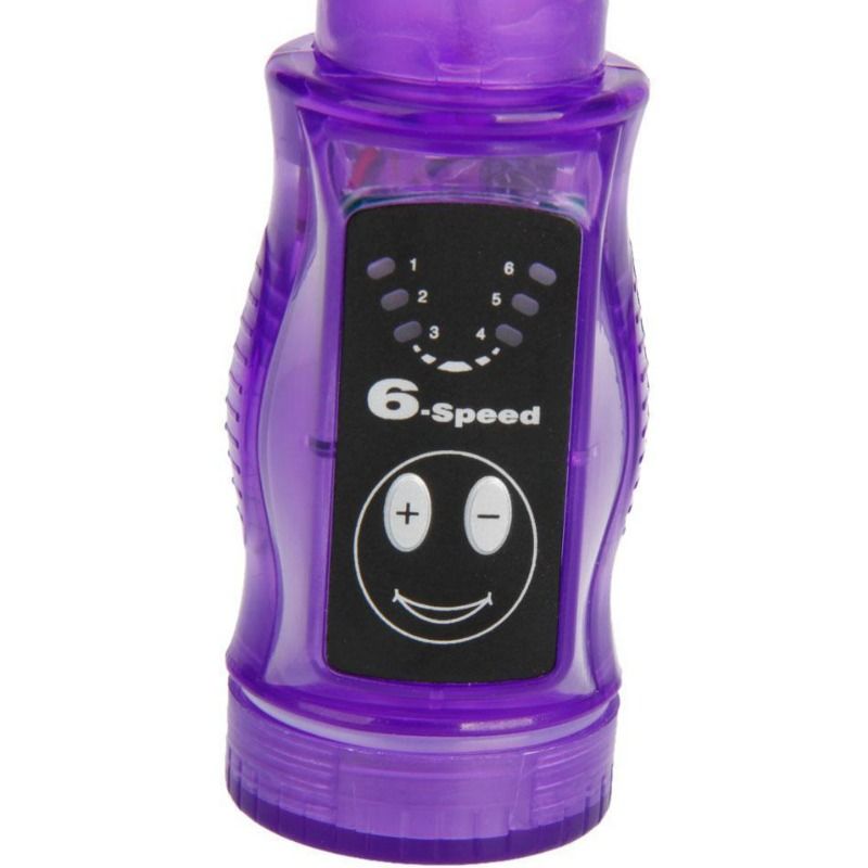 Plug Anale con Perline Vibrante Baile Distortion — Lilla