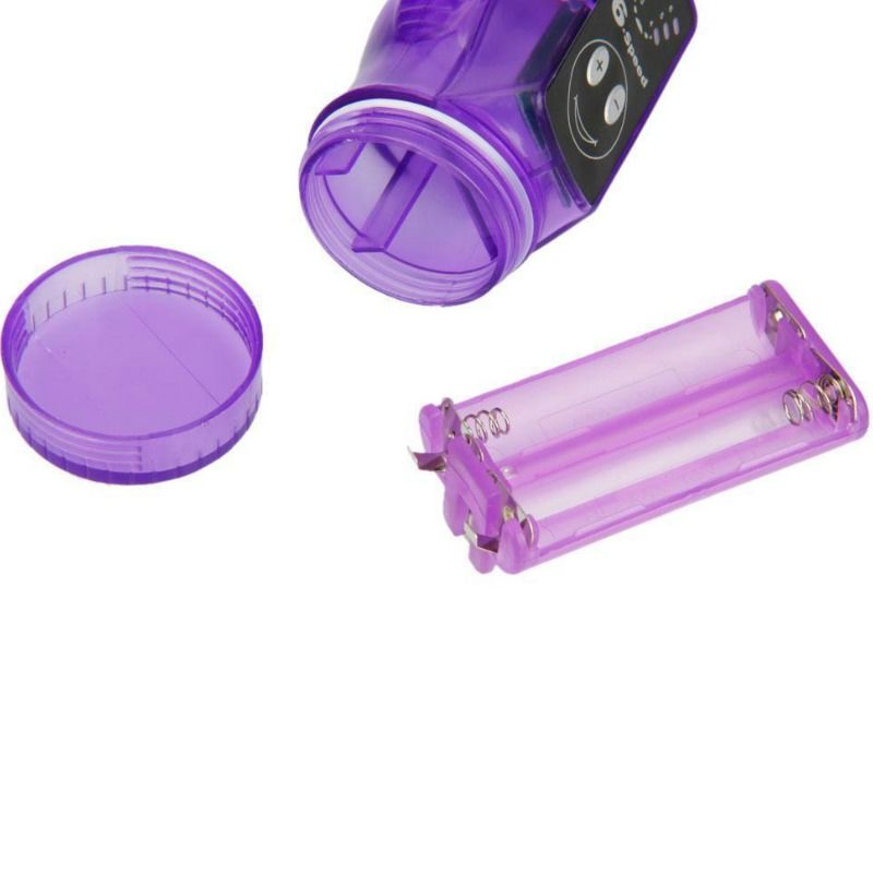 Plug Anale con Perline Vibrante Baile Distortion — Lilla