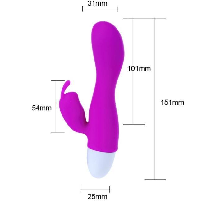 Vibratore Rabbit Pretty Love Kyle — 30 Modalità, Silicone