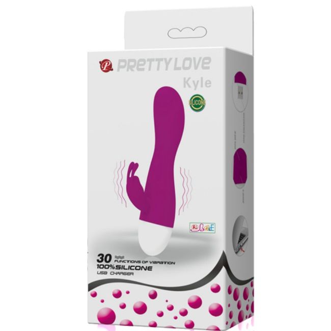 Vibratore Rabbit Pretty Love Kyle — 30 Modalità, Silicone