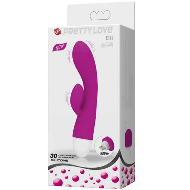 Vibratore Rabbit Punto G Pretty Love Eli — 30 Modalità