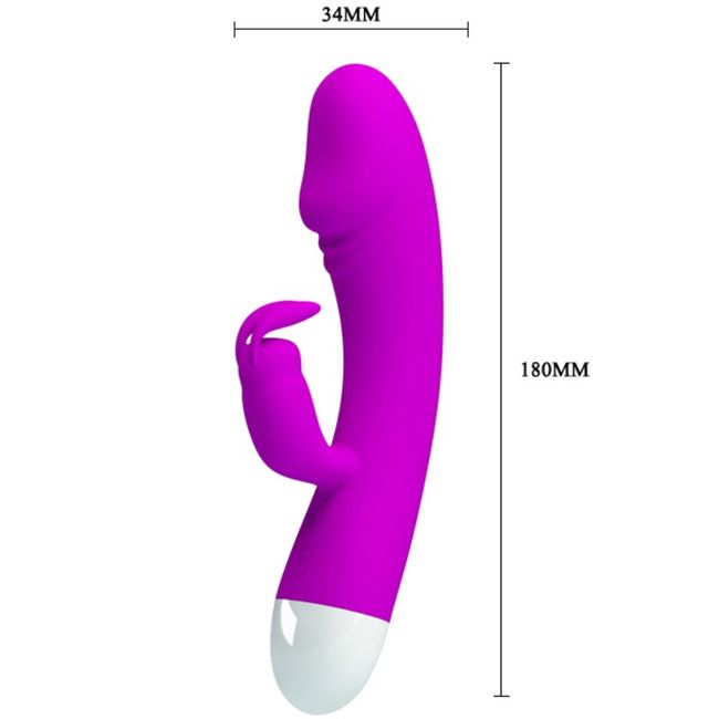 Vibratore Rabbit Punto G Pretty Love Smart Will — 30 Modalità