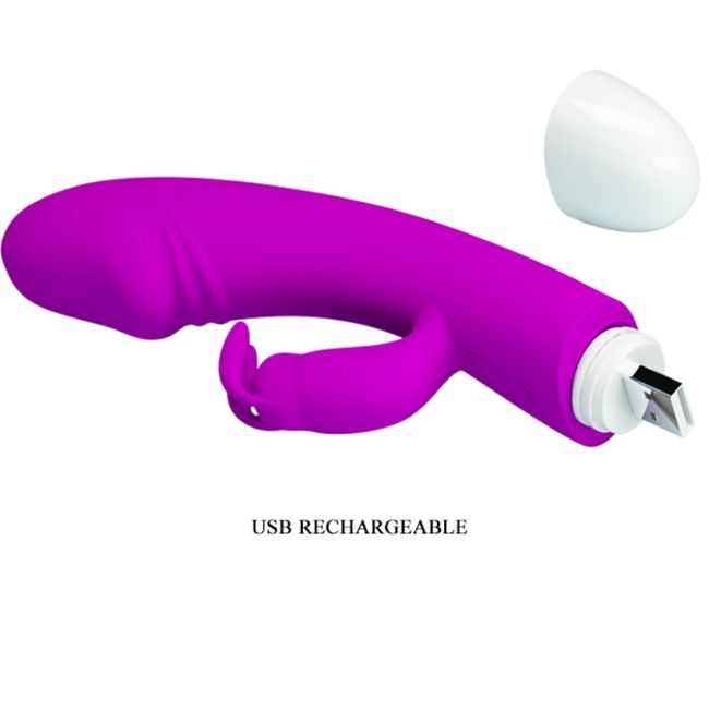 Vibratore Rabbit Punto G Pretty Love Smart Will — 30 Modalità