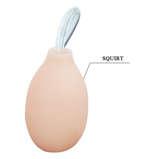Dildo Realistico Squirt Vibrante Baile — TPR con Ventosa