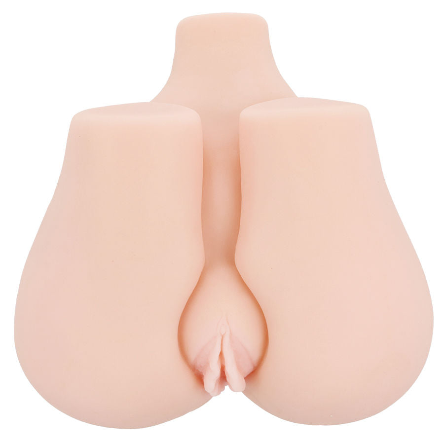 Masturbatore Maschile Realistico Crazy Bull — Vagina e Ano, Vibrante