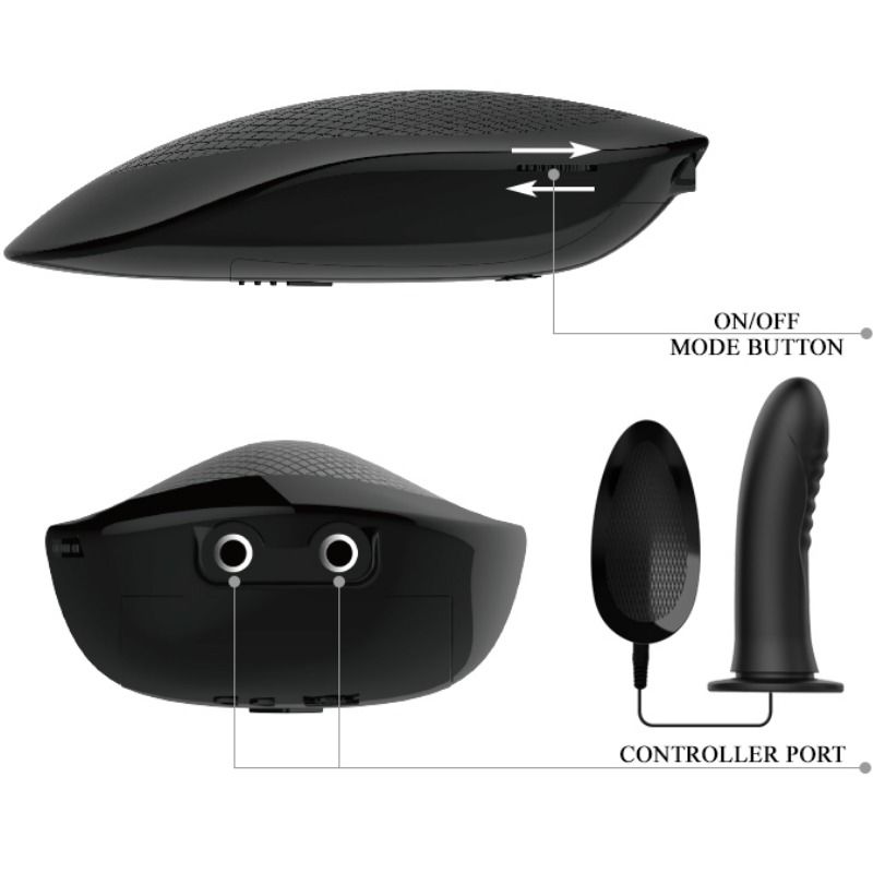 Imbracatura Strapless Vibrante Pretty Love Myron — Dildo Cavo