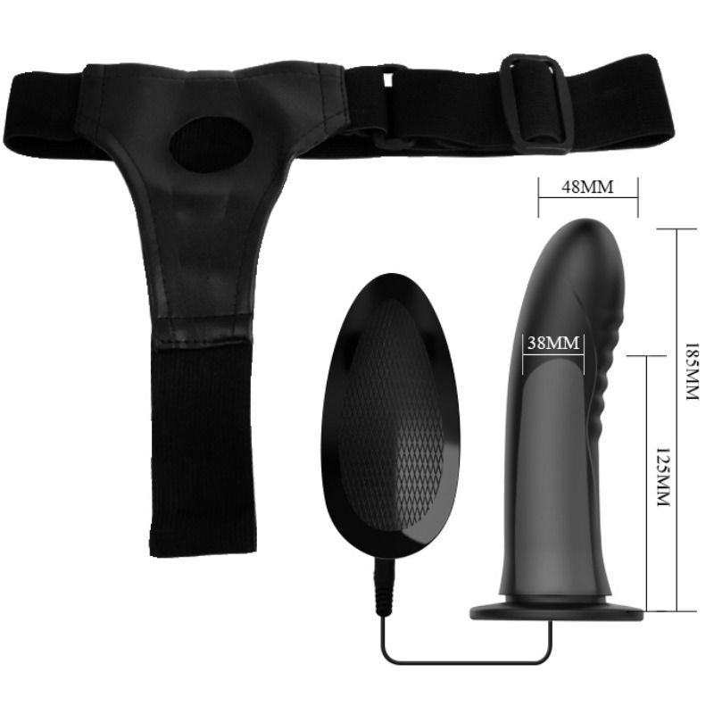 Imbracatura Strapless Vibrante Pretty Love Myron — Dildo Cavo