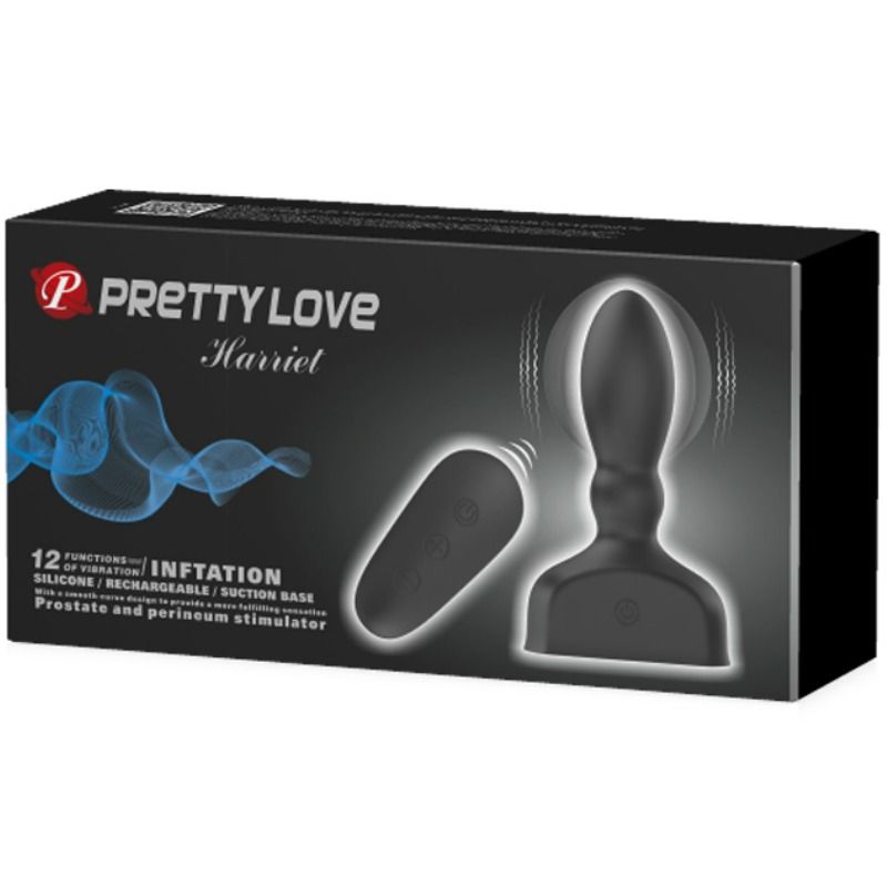 Plug Anale Gonfiabile Vibrante Pretty Love Marriel — Prostatico