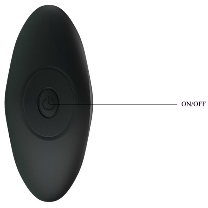 Plug Anale Vibrante Pretty Love Party Up — Silicone, 12 Modalità