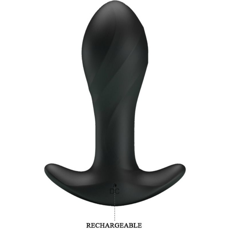 Plug Anale Vibrante Pretty Love Party Up — Silicone, 12 Modalità