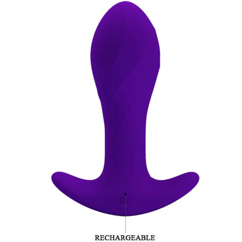 Plug Anale Vibrante Pretty Love — Silicone, 12 Modalità