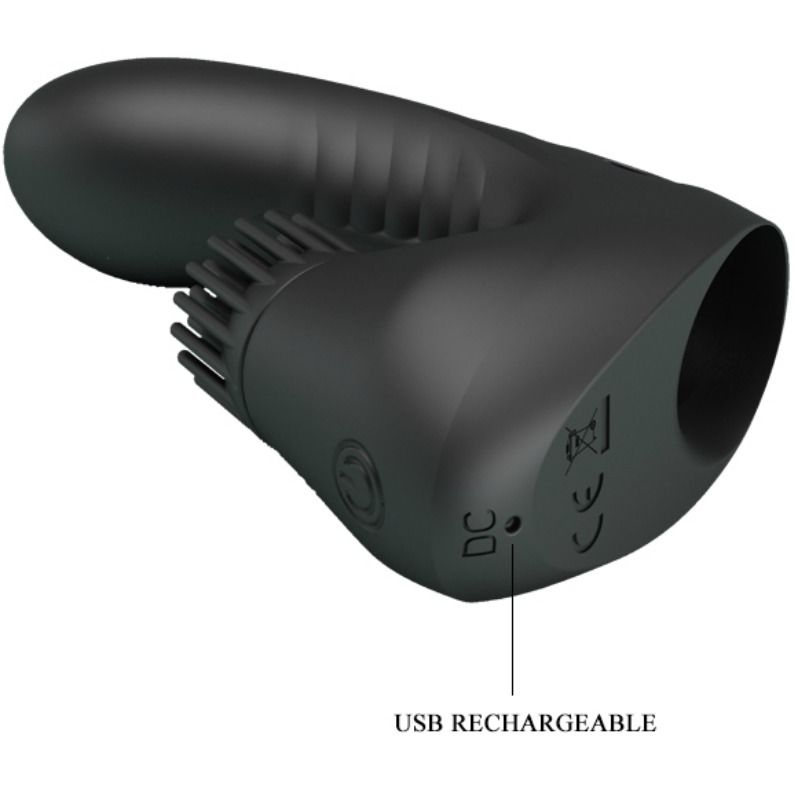 Vibratore Ditale Rotante Pretty Love Magic Drill — 3 Modalità