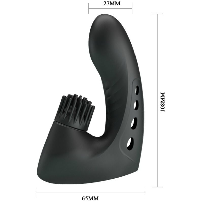 Vibratore Ditale Rotante Pretty Love Magic Drill — 3 Modalità