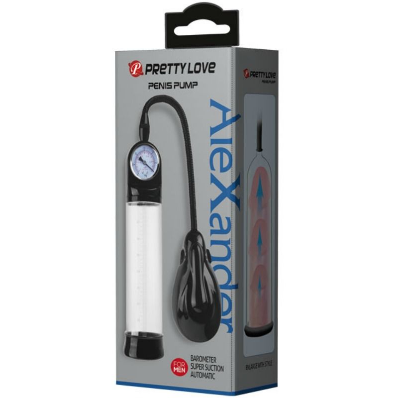 Pompa Pene Automatica con Manometro Pretty Love Alexander