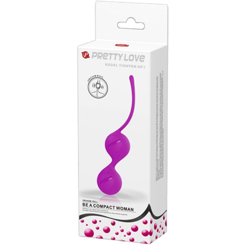 Sfere Kegel Vaginali Pretty Love Flirtation — Silicone, Lilla