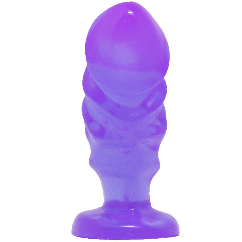Plug Anale Unisex con Ventosa Baile — Stimolatore P e G, Lilla