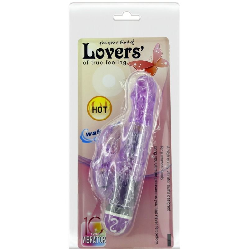 Vibratore Rabbit Multivelocità Baile — 10 Modalità, TPR, Lilla