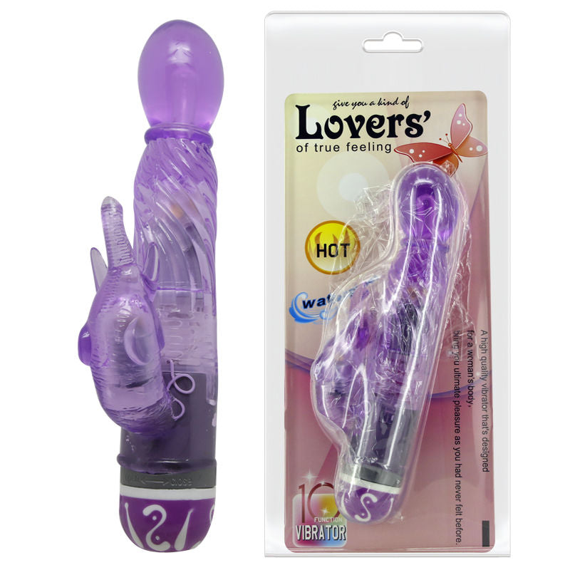 Vibratore Rabbit Multivelocità Baile — Stimolatore Clitoride Lilla