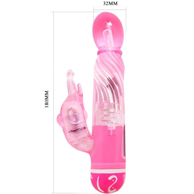 Vibratore Rabbit Multivelocità Baile — Stimolatore Clitoride Lilla