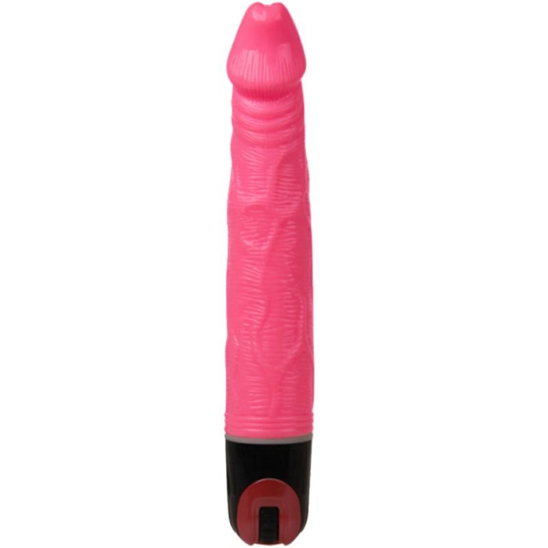Dildo Realistico Vibrante Baile — TPR, 21.5 cm, Rosa