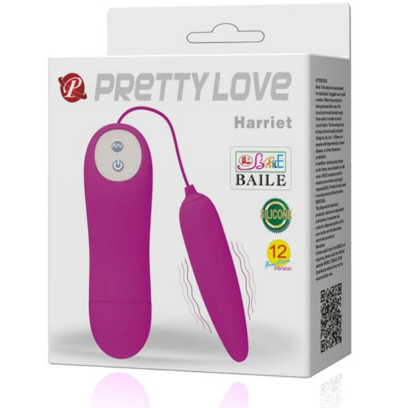 Uovo Vibrante Stimolatore Clitoride Pretty Love Harriet