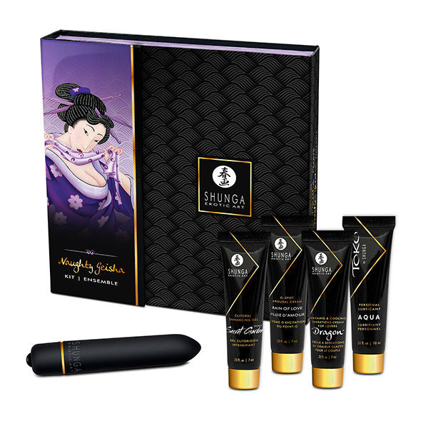 Kit Erotico per Coppie Shunga Geisha Cattiva — Set Sensuale