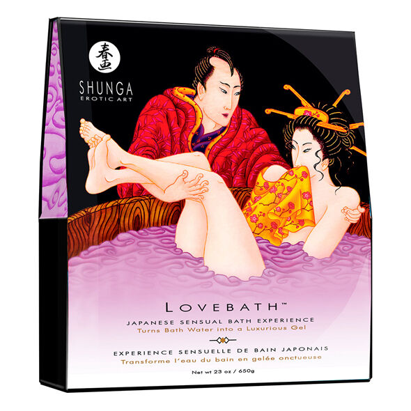 Gel da Bagno Sensuale Shunga Lovebath — Loto, 650 g