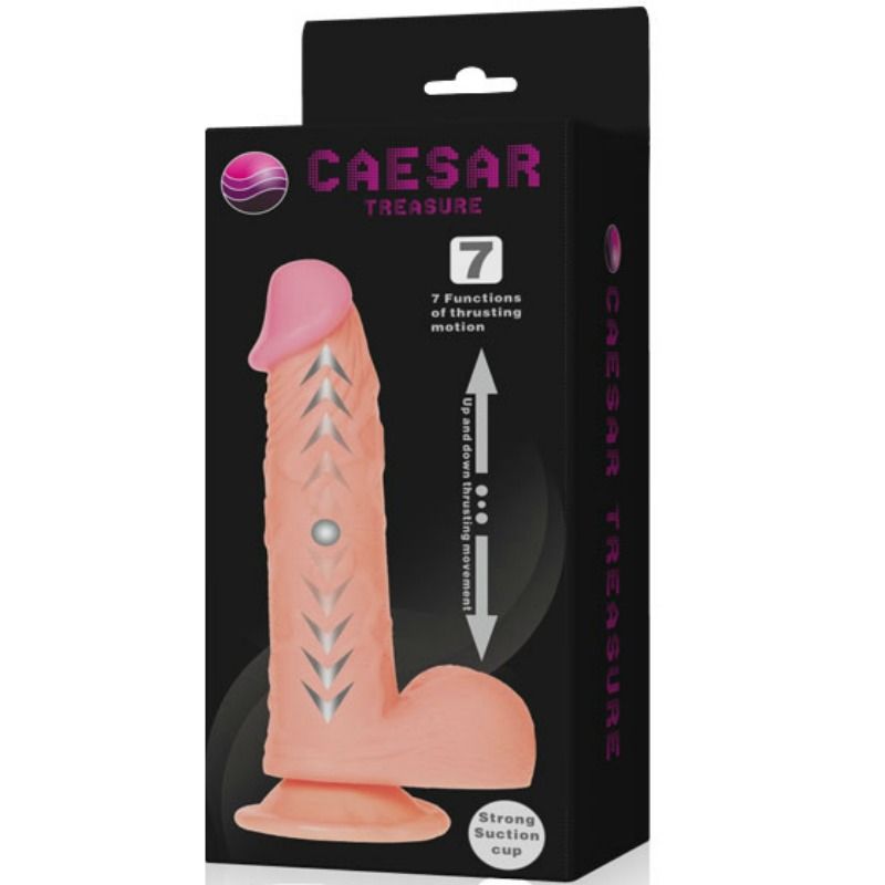 Dildo Realistico Vibrante Baile Caesar — 7 Modalità, Ventosa