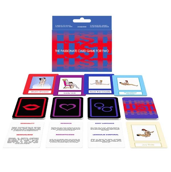 Gioco di Carte per Coppia Kheper Games Lust — 40 Carte