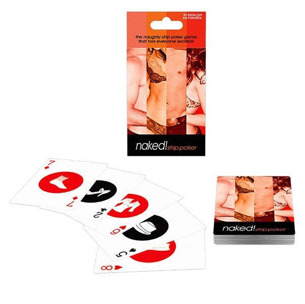 Gioco di Carte Strip Poker Kheper Games Nu! — Mazzo Erotico