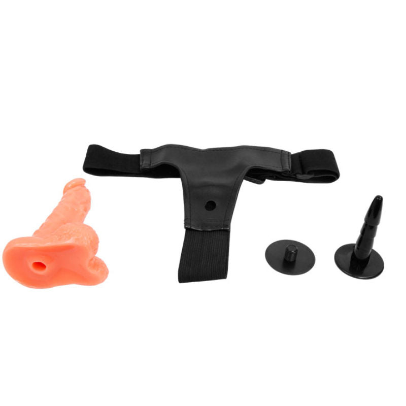 Imbracatura Strapless con Dildo Baile Harness — 15,5 cm