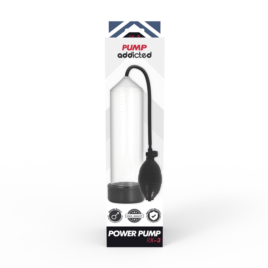 Pompa Pene Trasparente Pump Addicted RX3