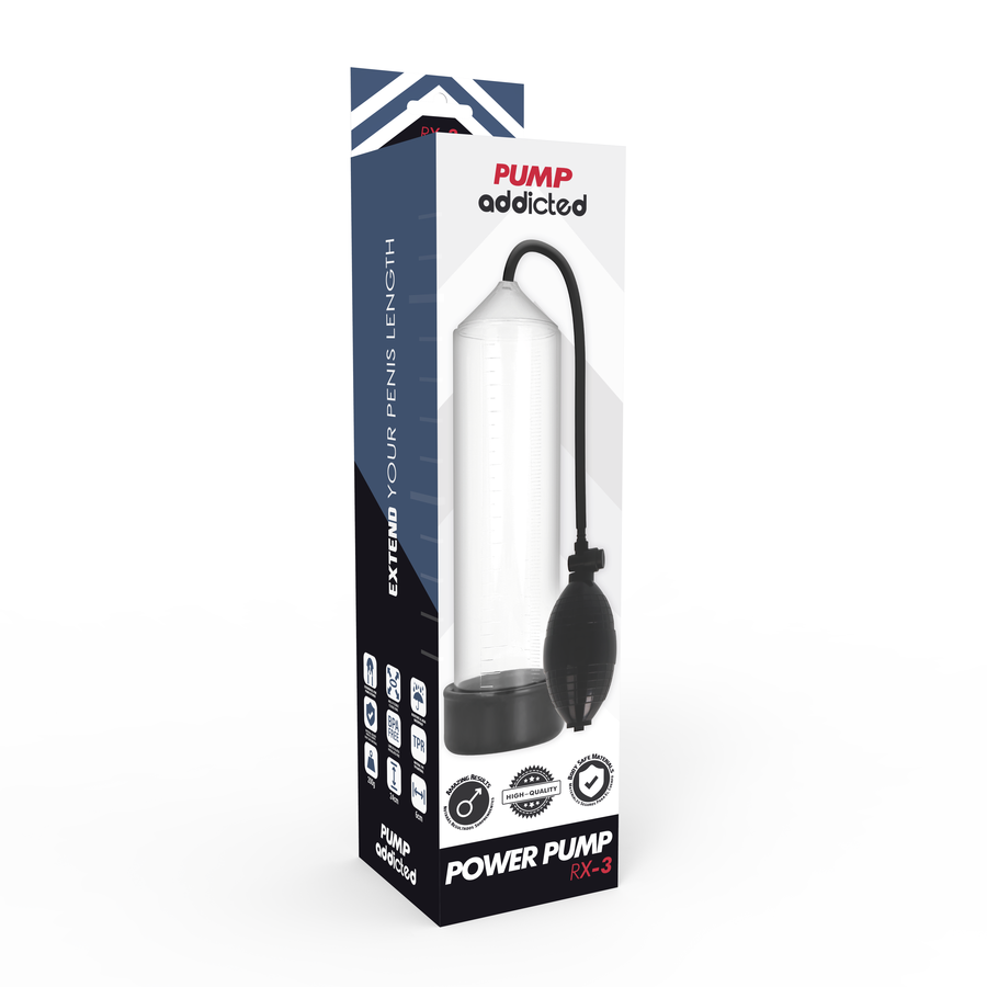 Pompa Pene Trasparente Pump Addicted RX3