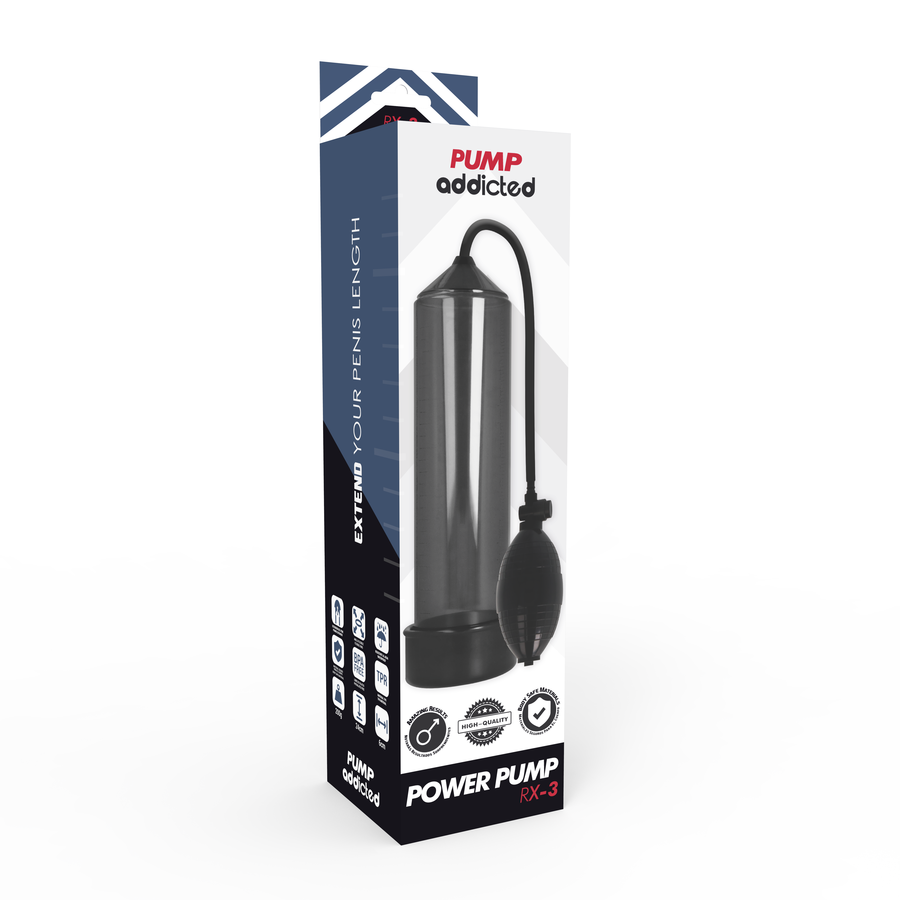Pompa Pene Pump Addicted RX3 — Nero