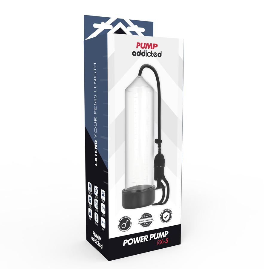 Pompa Pene Trasparente Pump Addicted RX5