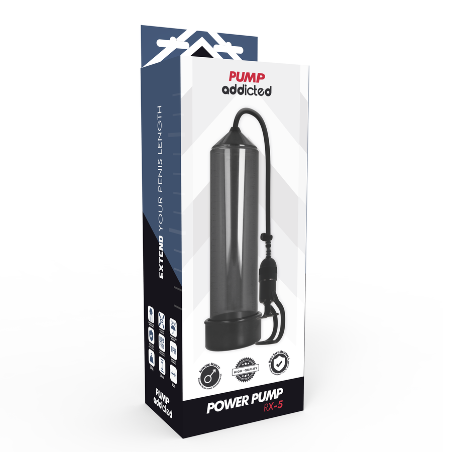 Pompa Pene Pump Addicted RX5 — Nero