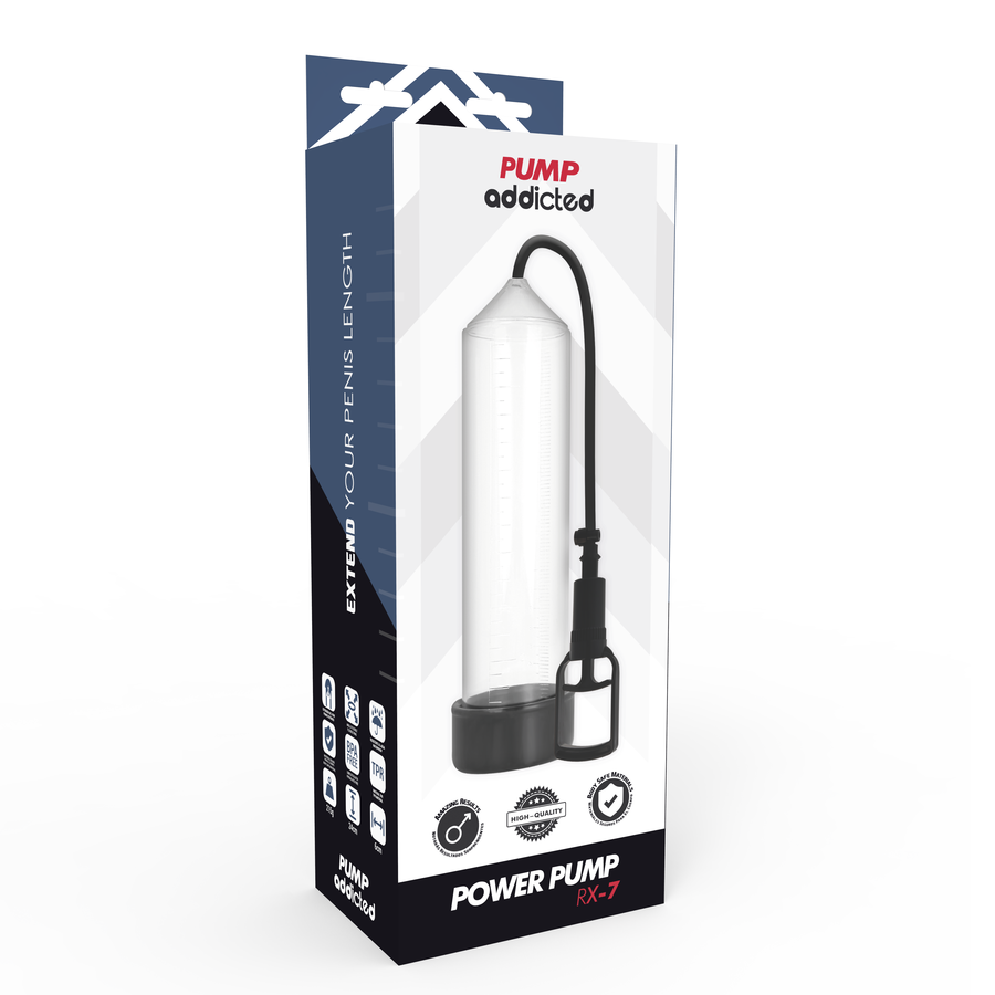 Pompa Pene Pump Addicted RX7 — Trasparente