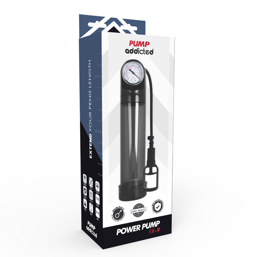 Pompa Pene Pump Addicted RX9 — Nero