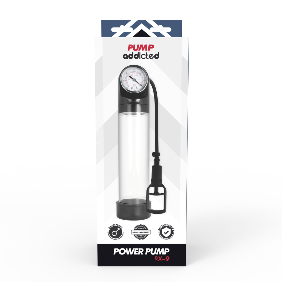 Pompa Pene Trasparente Pump Addicted RX9